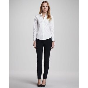 Theory Louise Urban Trousers in Navy Blue - Size 8